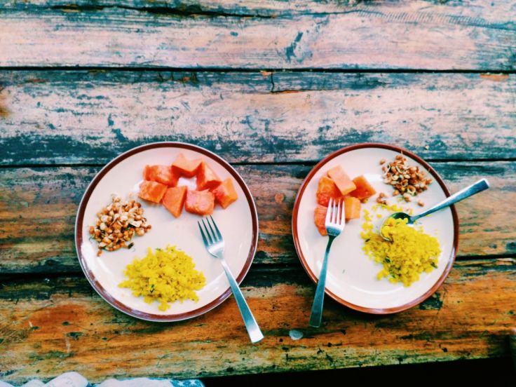 Fresh grown in gourmet meal